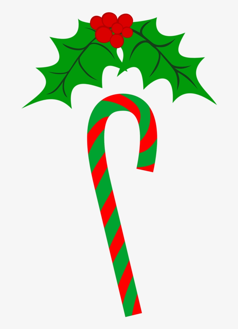 Candy Cane Clipart Cutie - Mlp Christmas Cutie Marks, transparent png download
