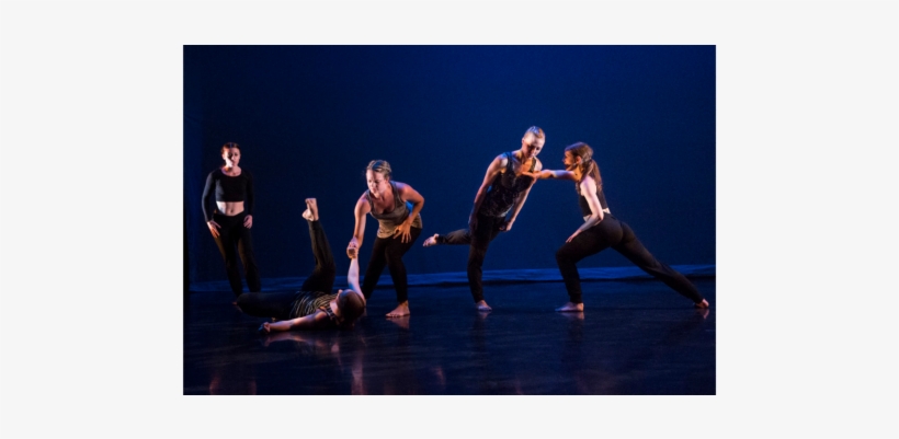 Five Dancers On Stage - Modern Dance, transparent png download