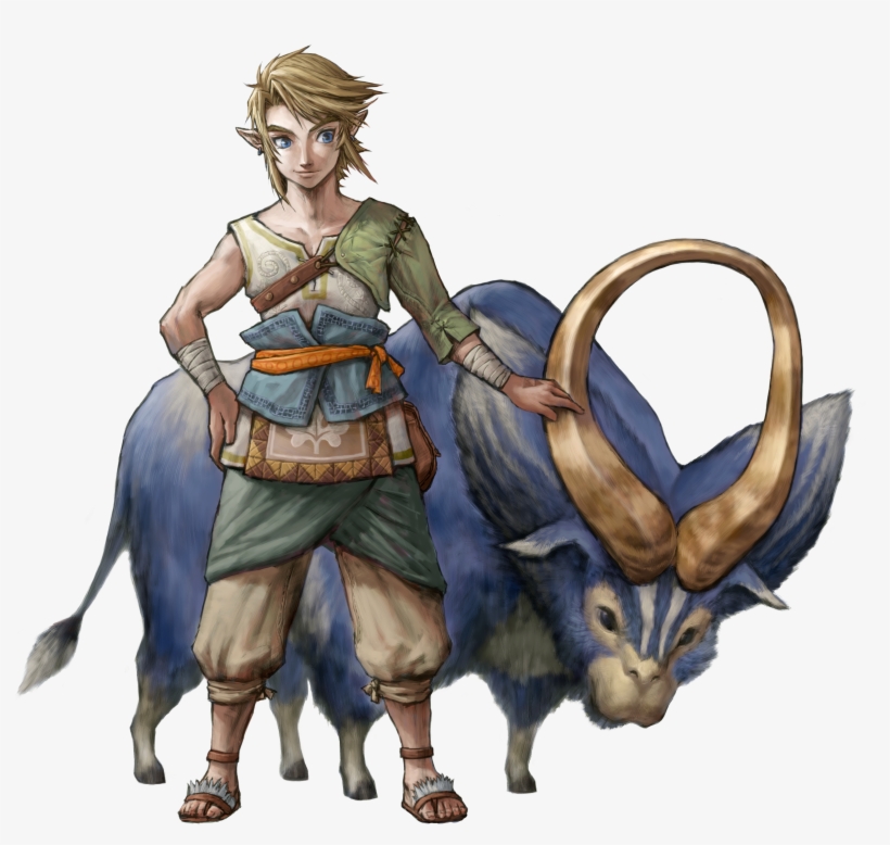Ordon Goat - Link Twilight Princess Village, transparent png download