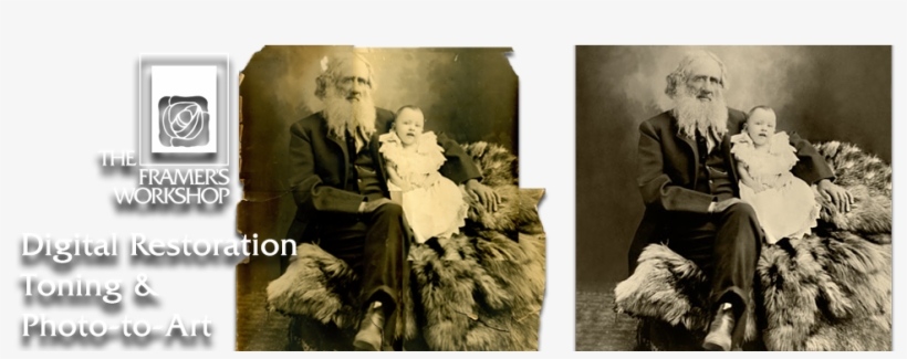 Digital Photo Restoration - Framer's Workshop, transparent png download