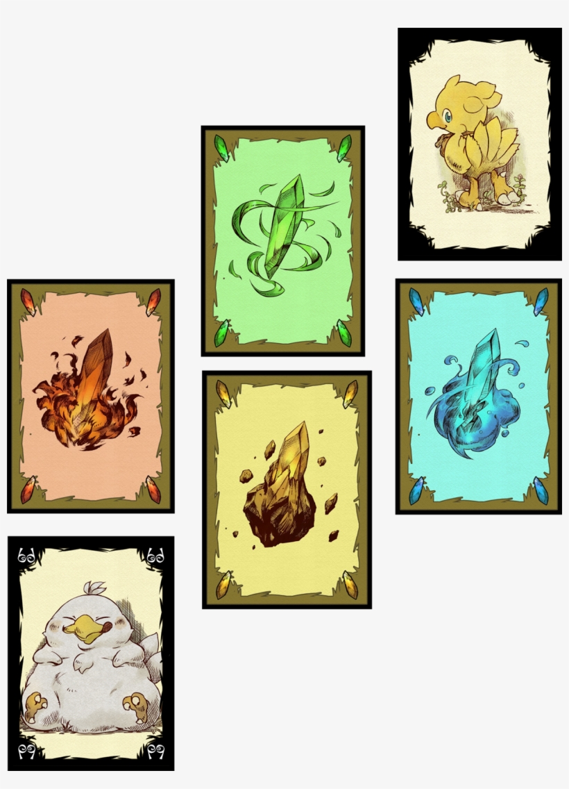 Si La Caza Sale Mal, Debes Descartar El Chocobo, Pero - Final Fantasy Card Game: Chocobo's Crystal Hunt, transparent png download