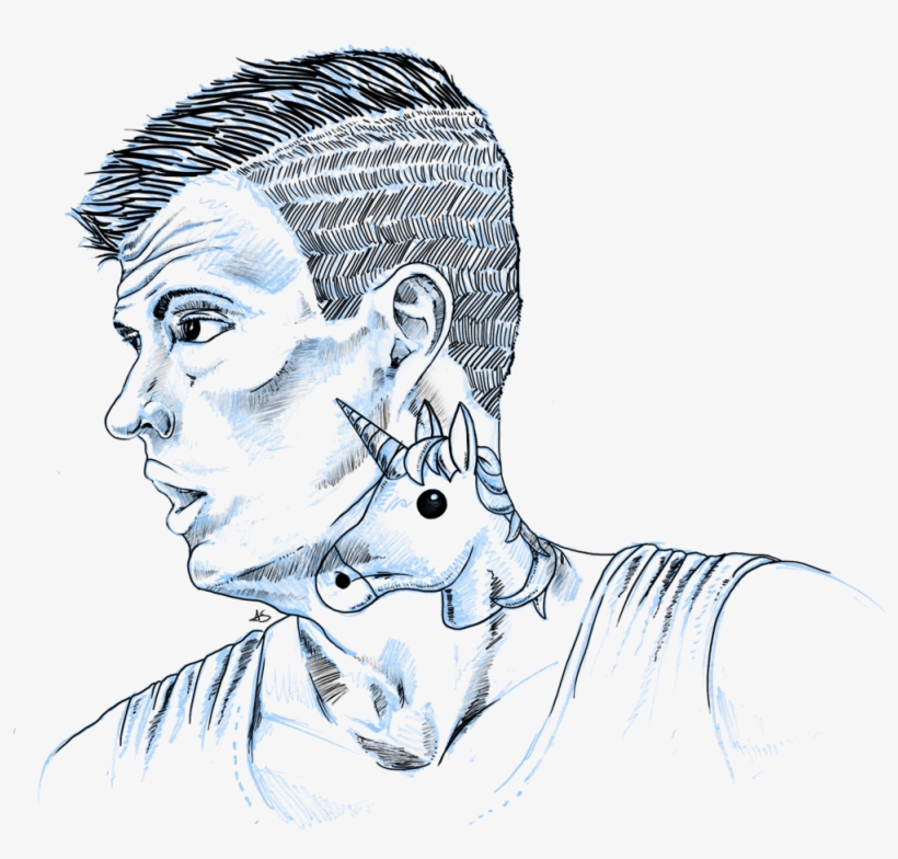 The Unicorn - Sketch, transparent png download