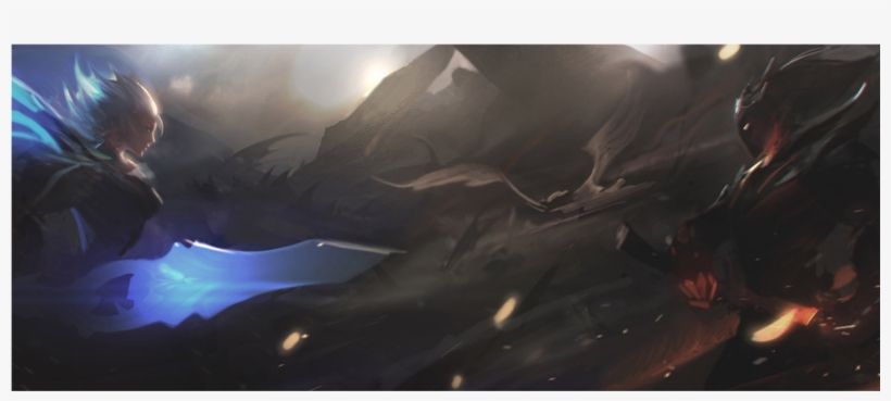 Casualnew - Riven And Yasuo Skins, transparent png download