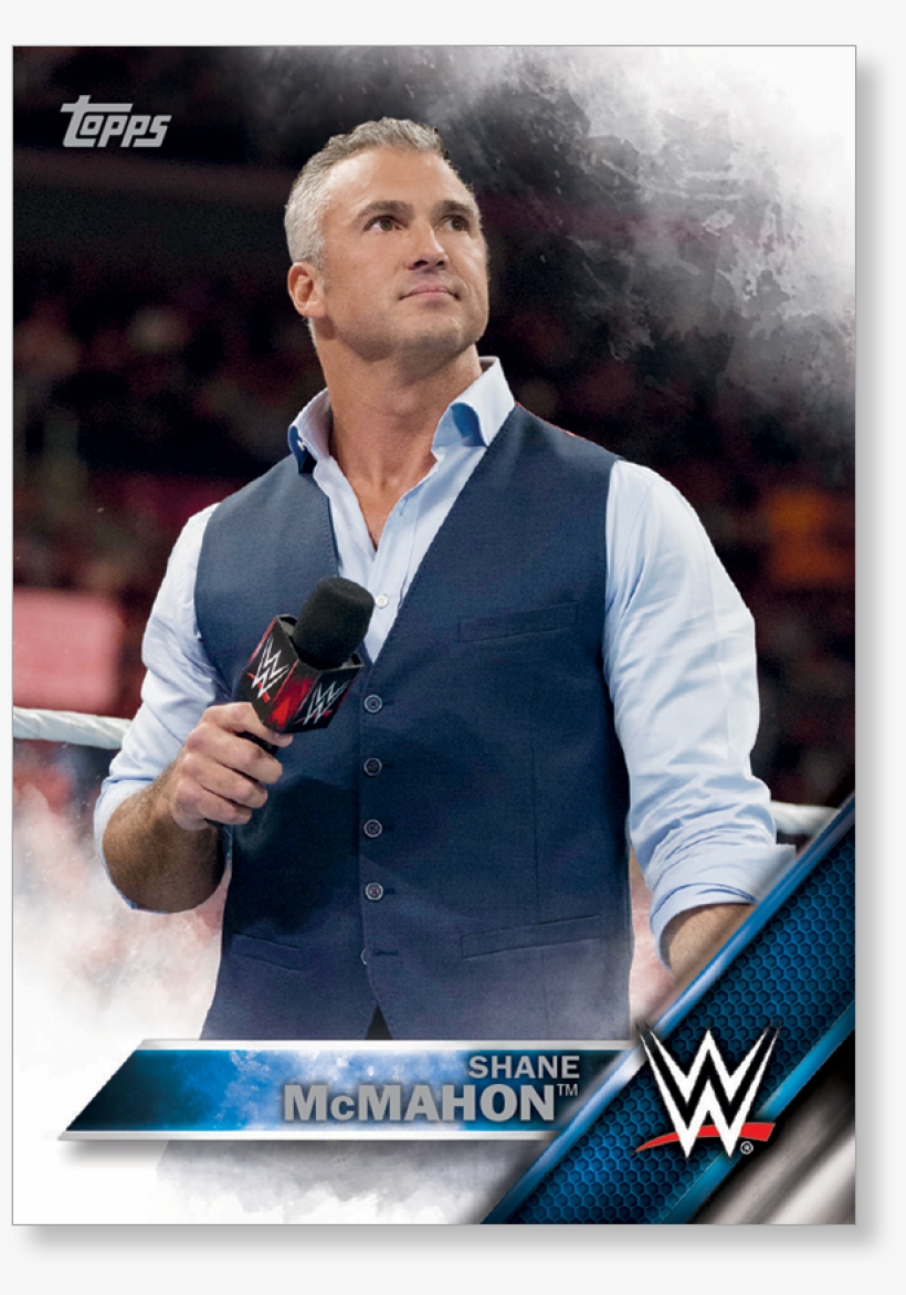 Shane Mcmahon 2016 Topps Wwe Now, Then And Forever - 2016 Topps Wwe Then, transparent png download