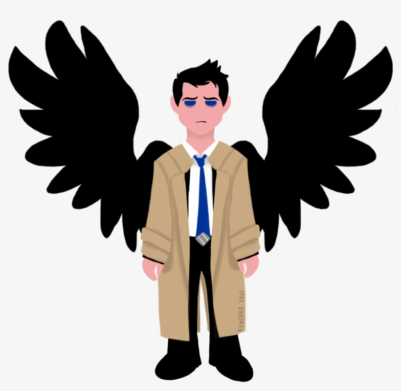 Simple Castiel Tree Topper - Castiel Clipart, transparent png download
