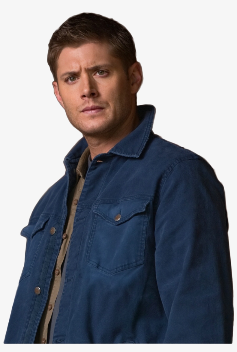 Castiel Transparent - Dean Winchester Blue Shirt, transparent png download