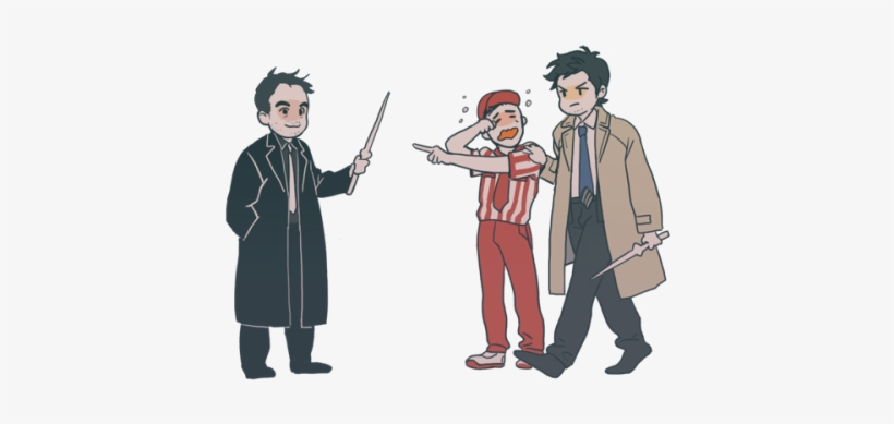 Fanart Castiel Spn Crowley - Transparent Castiel Fan Art, transparent png download
