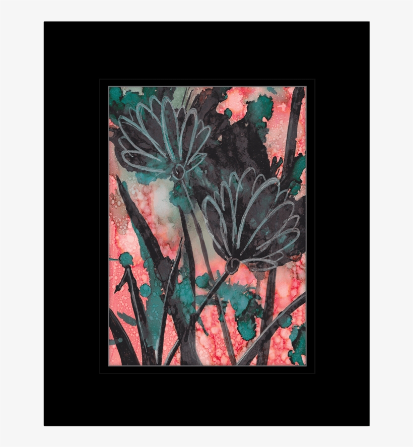 Home / Fine Art Prints / April Lavely / “black Peonies” - Picture Frame, transparent png download