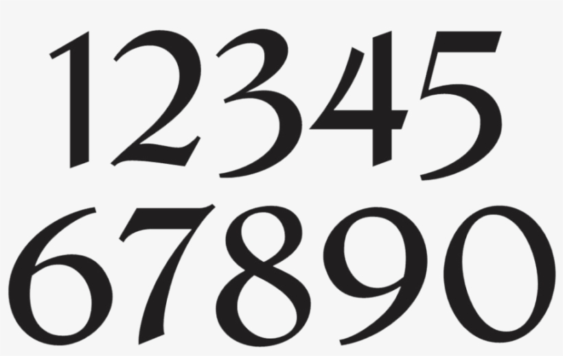Numbers Png Free - Circle, transparent png download
