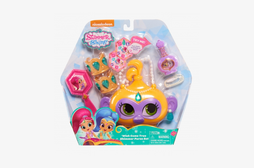 Shimmer And Shine Wish Come True Purse Set Shimmer - Shimmer And Shine Purse, transparent png download