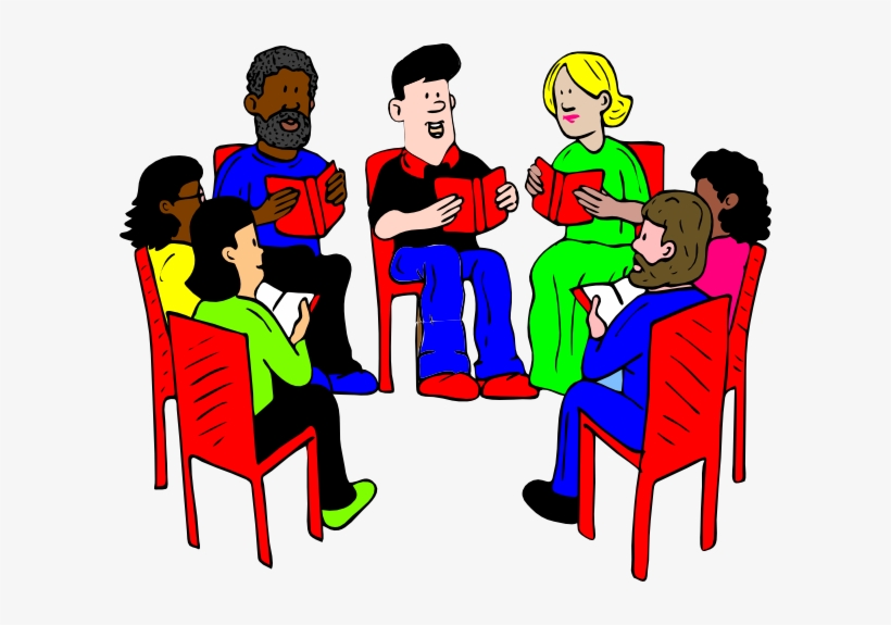 Graphic Royalty Free Download Talking Panda Images - People Reading Clip Art, transparent png download