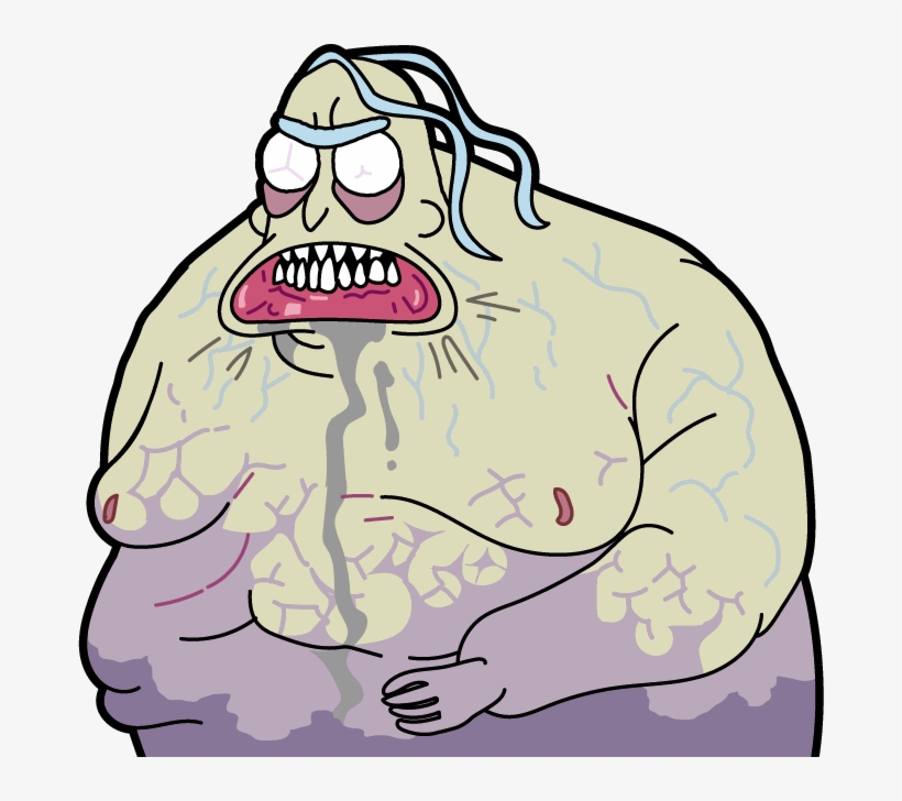 Gluttony Rick, transparent png download