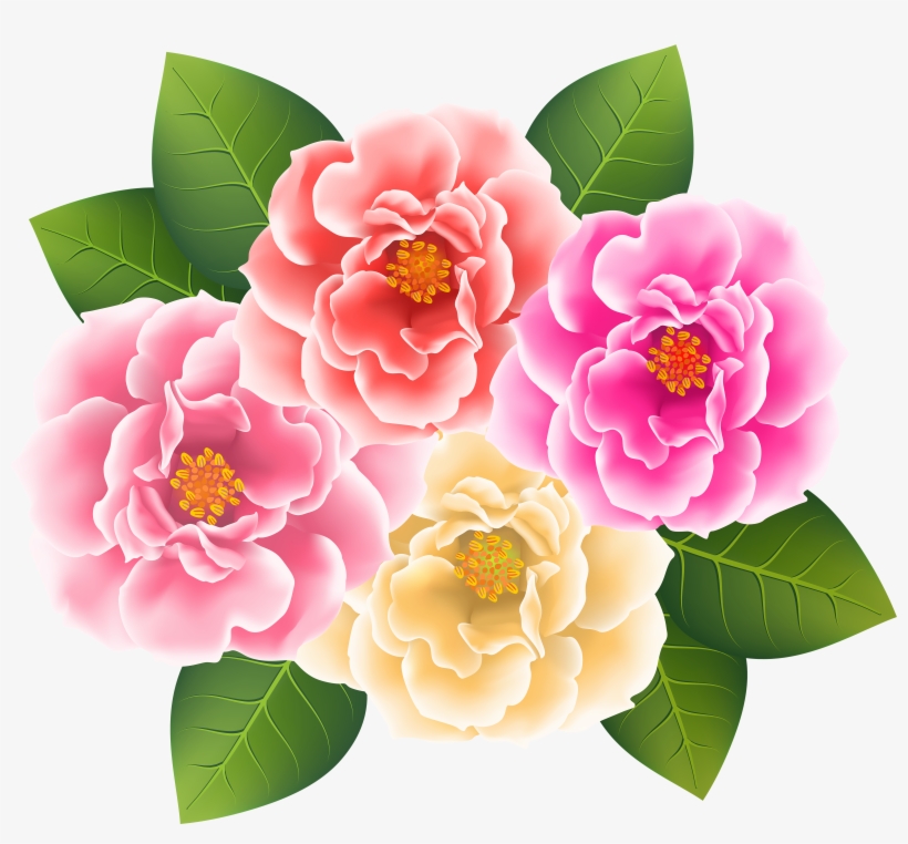 Pink Rose Clipart Japanese Rose - Transparent Png Roses Png Pink, transparent png download
