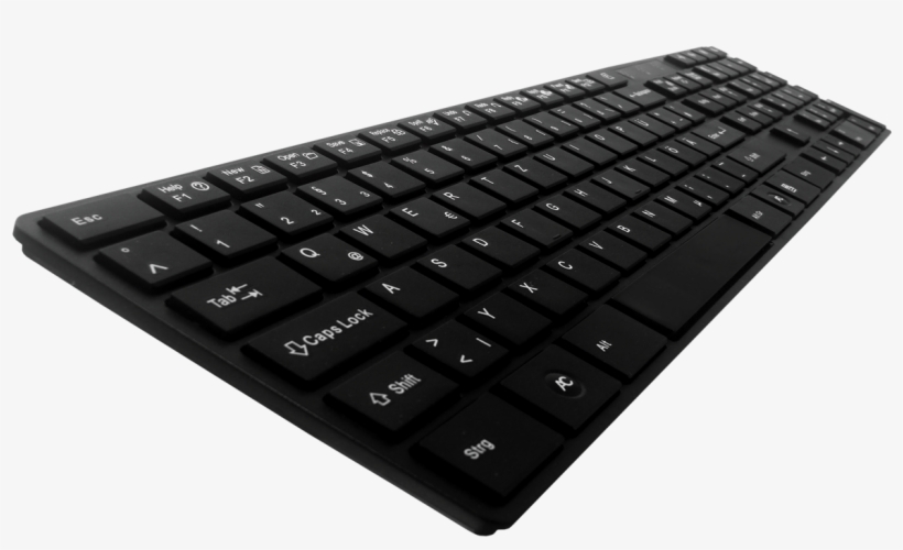 Black Keyboard Png Image - Arctic K381 Usb Keyboard - Black, transparent png download