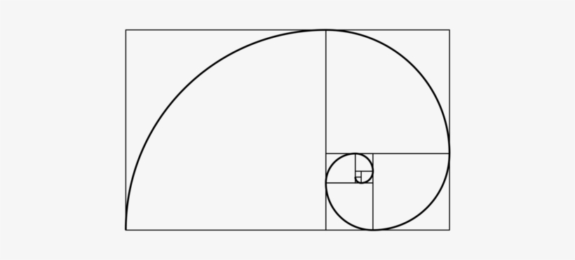 Download Fibonacci Spiral - HD Transparent PNG - NicePNG.com