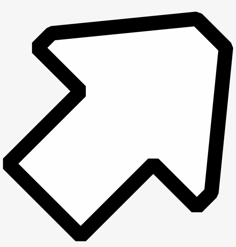 Black White Up Right Arrow Svg Clip Arts 600 X 600, transparent png download