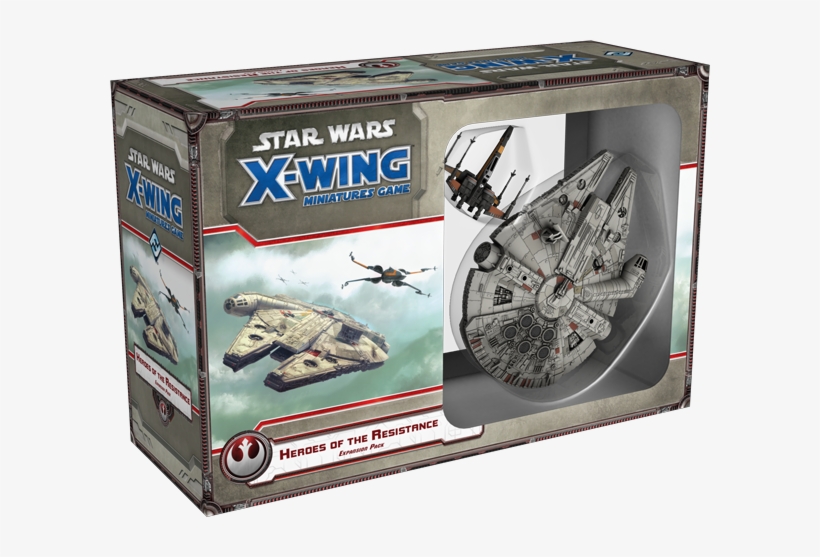 The Heroes Of The Resistance Set For The X-wing Miniatures - Heroes Of The Resistance X Wing, transparent png download