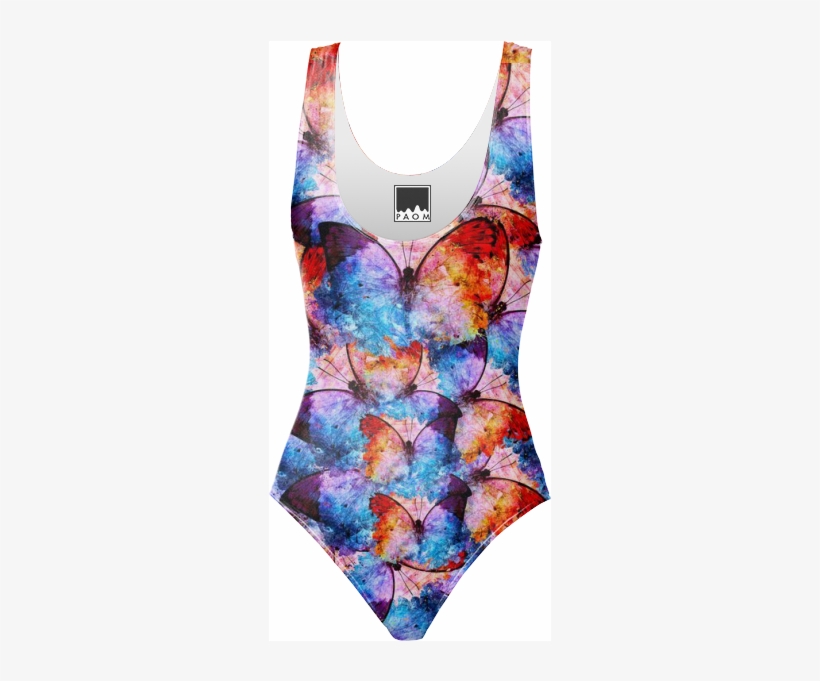 Blue Butterfly Mosaic $98 - Swimsuit Bottom, transparent png download