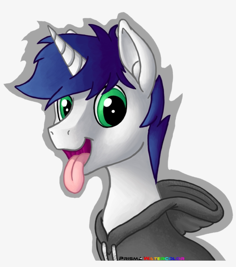 Prismawatercolor, Clothes, Green Eyes, Hoodie, Looking - Pony, transparent png download