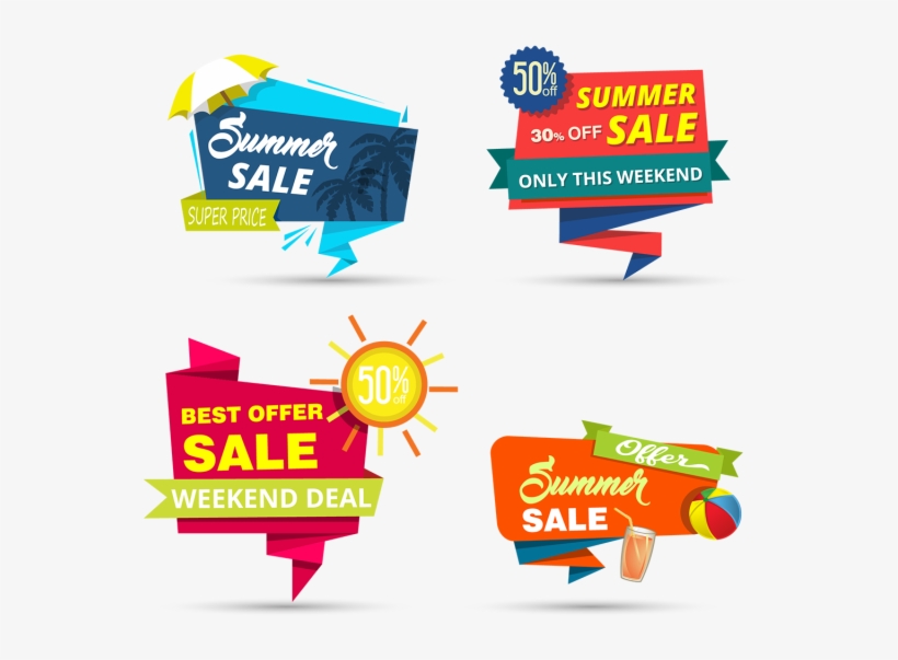 Summer Element Banner - Portable Network Graphics, transparent png download