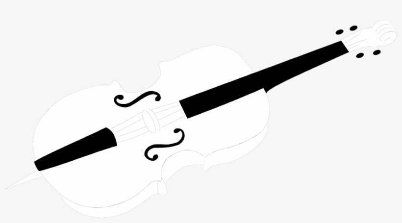 White Violin Png - Violin White Png, transparent png download