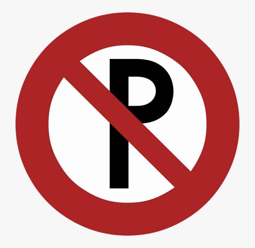 No Parking Road Sign, transparent png download