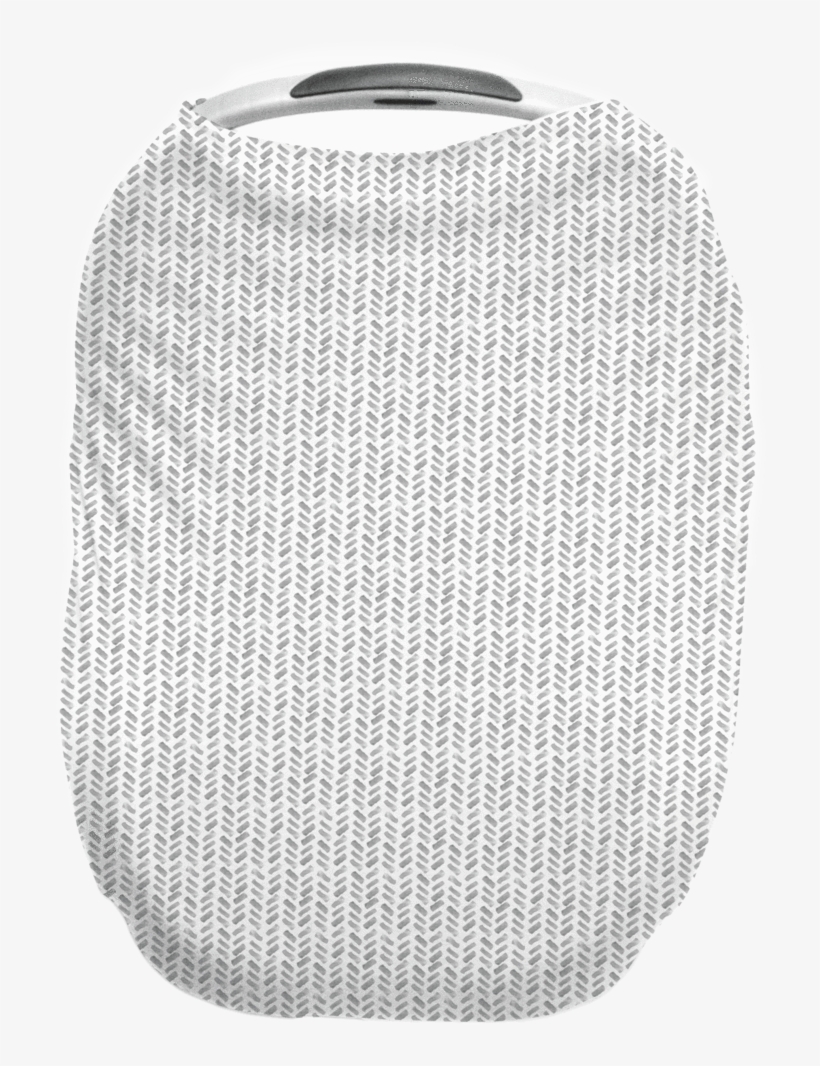 Watercolor Herringbone Grey - Garment Bag, transparent png download