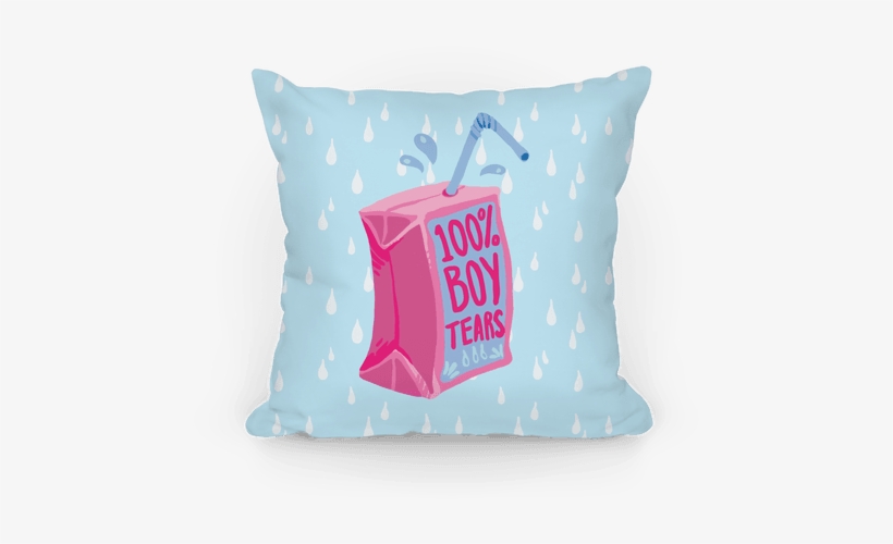 100% Boy Tears Pillow - Boys Tears Phone Case, transparent png download