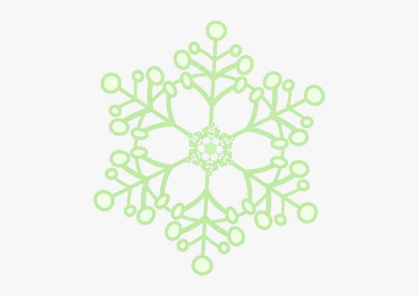 Graphic Freeuse Library Mint Green Snowflakes Pinterest - Circle, transparent png download