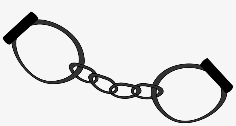 Free Icons Png - Handcuffs Clipart Easy, transparent png download