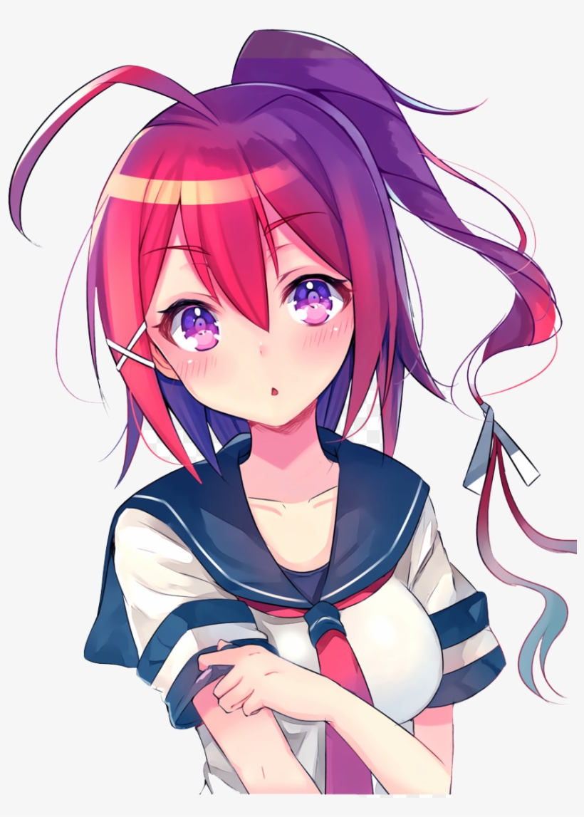 Download Anime Girl Transparent Background - HD Transparent PNG ...