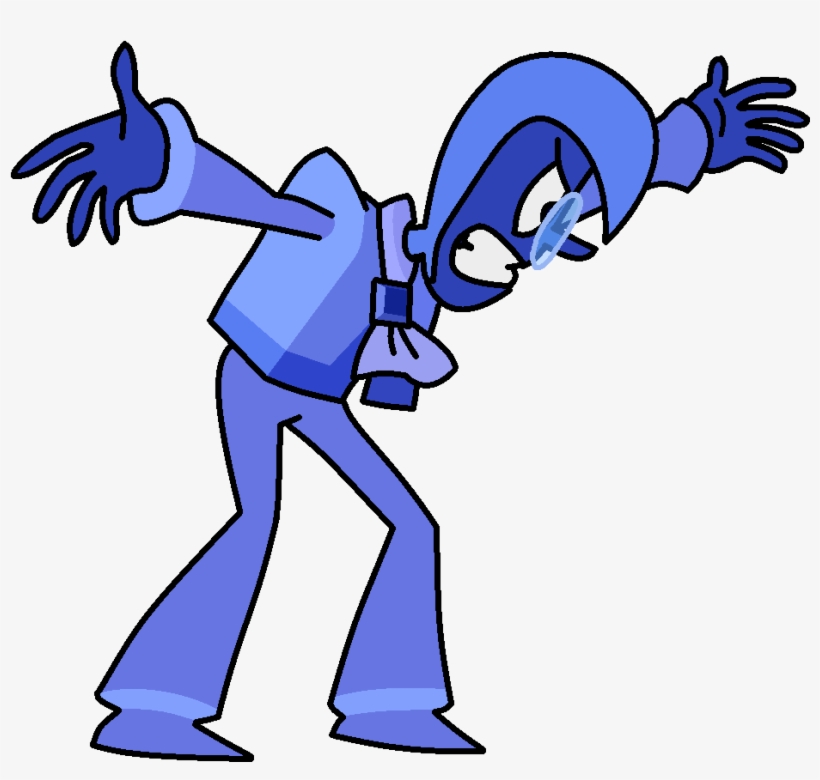 Moonstone - Blue Zircon Steven Universe Lawyer Gem, transparent png download