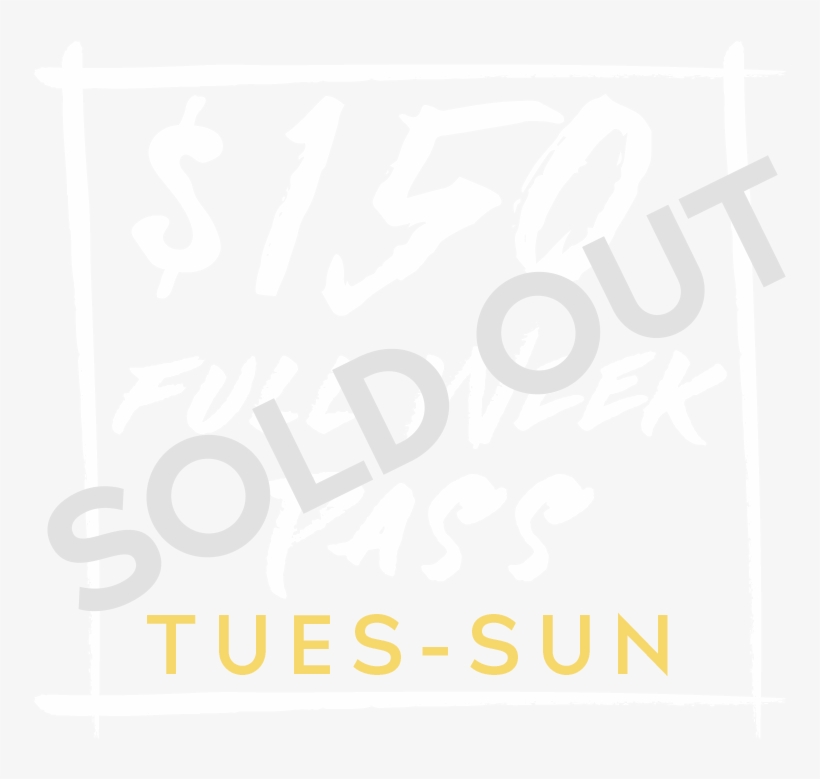 Passes Final Fullweek Soldout - Mission Creek Festival, transparent png download