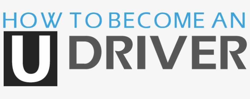 How To Become An Uber Driver - Signage, transparent png download