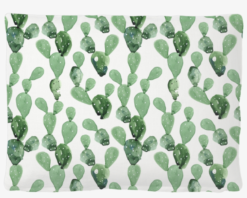 Cactus Watercolour Pet Bed - Custom Listing For Livesouthdesigns, transparent png download