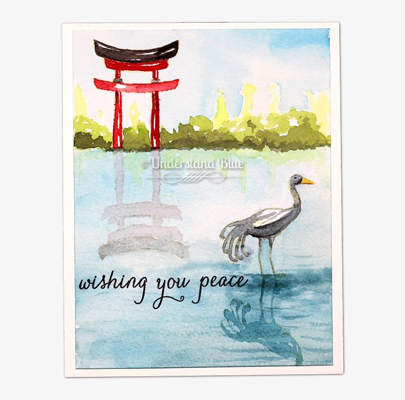 Wishing You Peace By Understand Blue - Torii, transparent png download