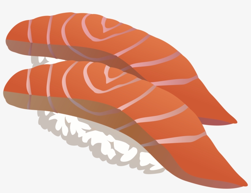 This Free Icons Png Design Of Salmon Sushi, transparent png download