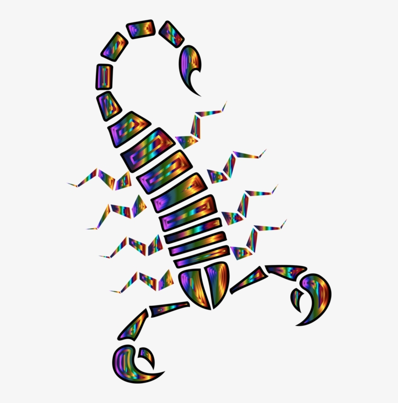 Scorpion Visual Arts Line Art Computer Icons - Throw Blanket, transparent png download
