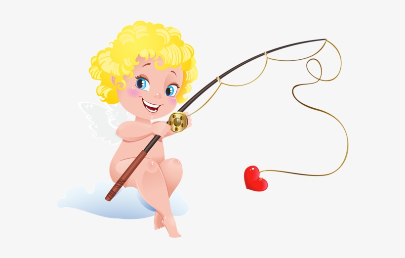 Cute Cupid Png Clipart Image - Cute Cupid Png, transparent png download