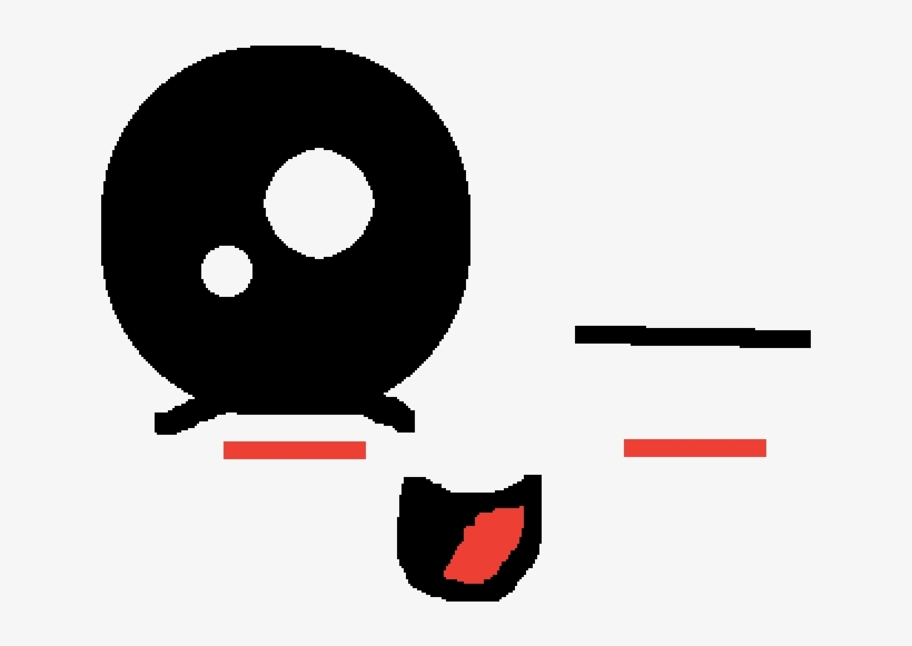 Pixilart Cute Face Happy By Anonymous Facehappy - Circle, transparent png download