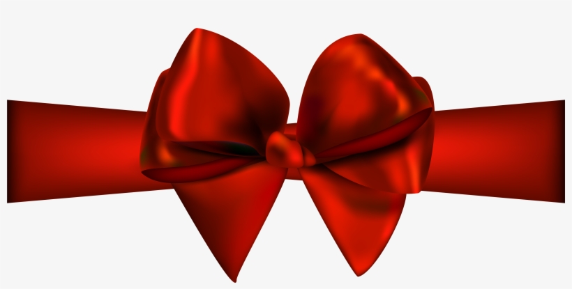 Red Ribbon With Bow Png Clip Art - Navy Blue Ribbon Png, transparent png download