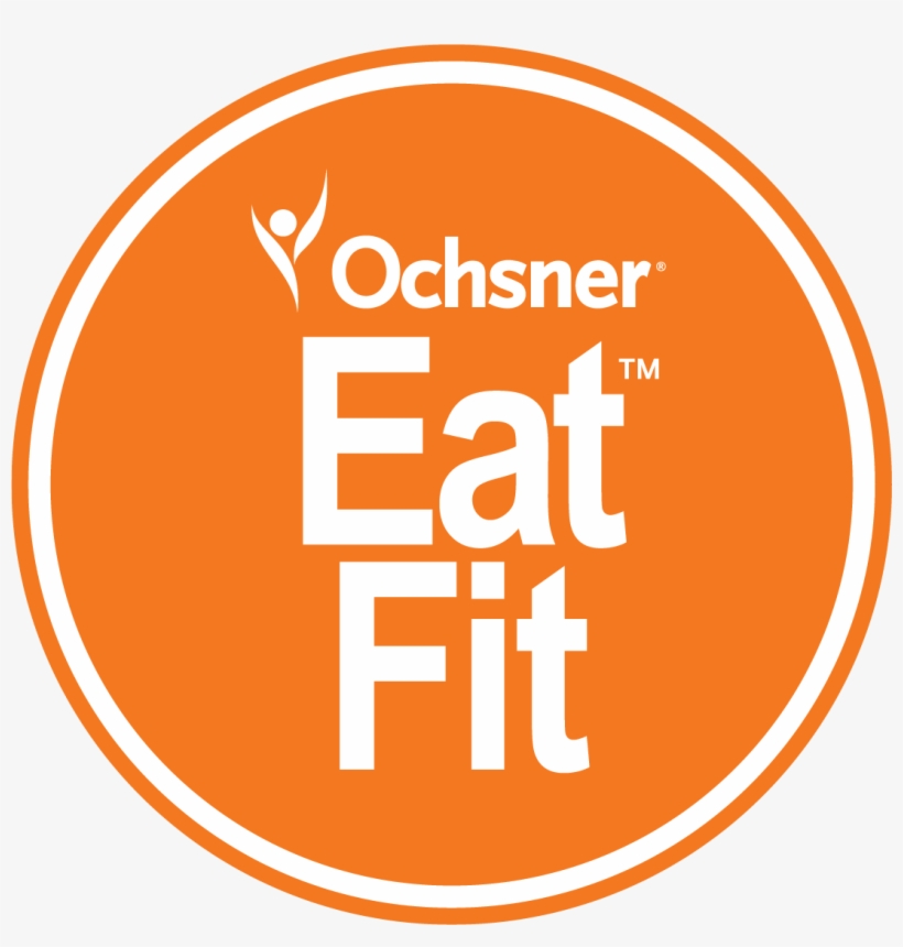 Ochsner Eat Fit Logo - Red Velvet, transparent png download