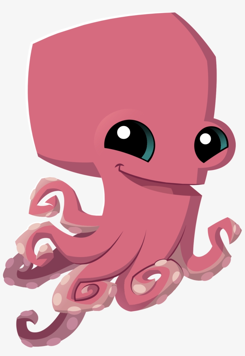 Renovated Art Octopus - Animal Jam Octopus, transparent png download