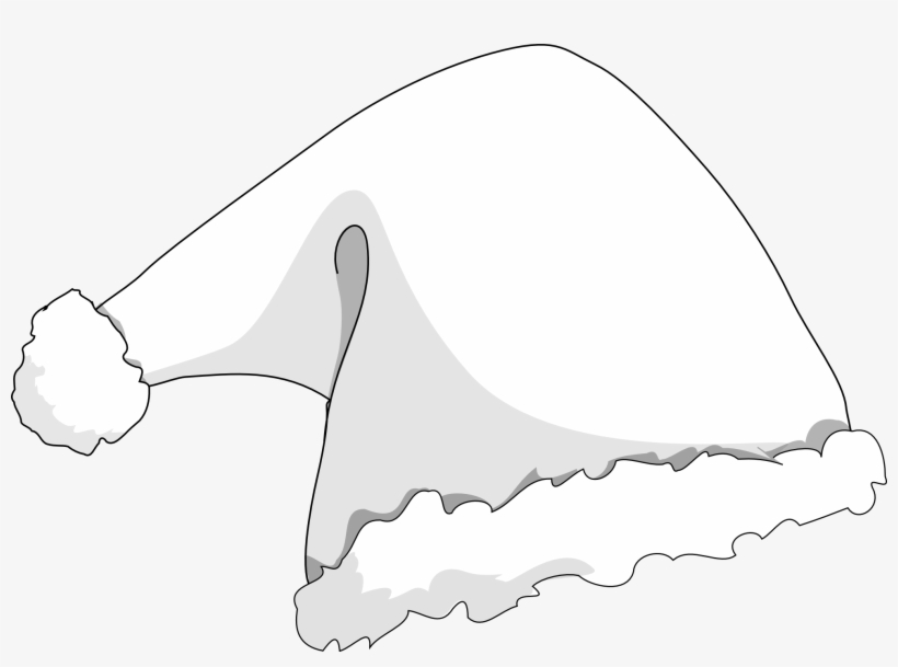 Elf Clipart Holiday Hat - Christmas Hat White Png, transparent png download