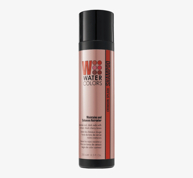 Crimson Splash - Tressa Watercolors Crimson Splash Shampoo - 8.5 Oz, transparent png download