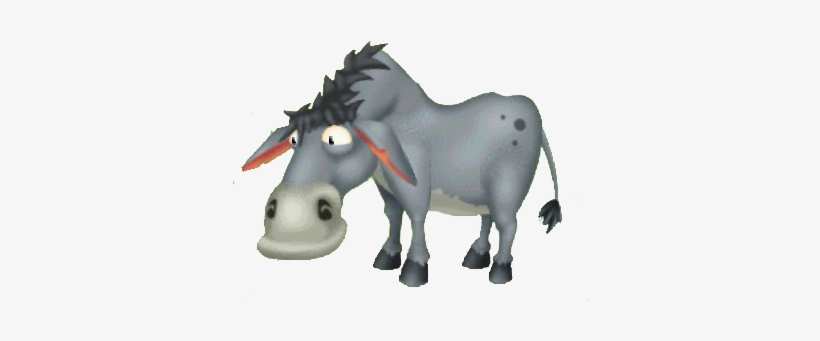 Donkey Grazing - Hay Day Donkey, transparent png download
