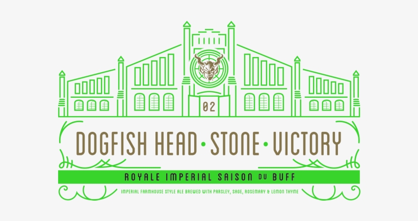 Dogfish Head / Victory / Stone "royale Imperial Saison - Saison, transparent png download