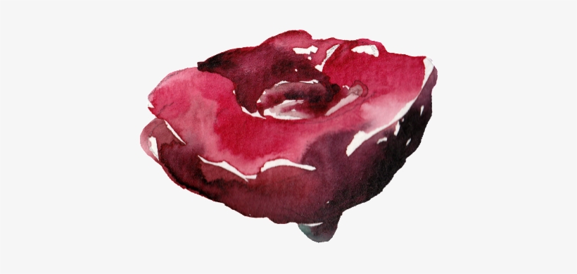 This Graphics Is Creative Flower, Transparent, Watercolor - Handbag, transparent png download