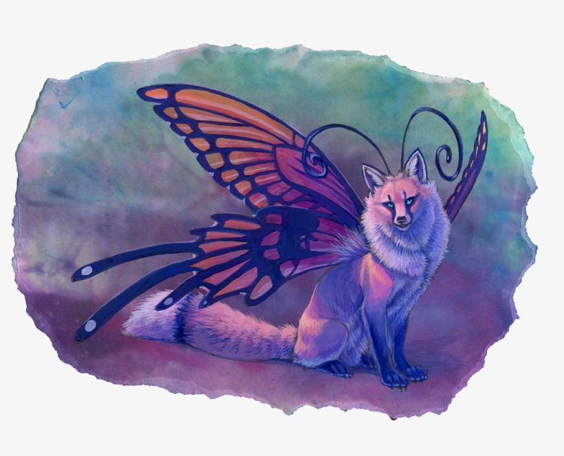 Faerie Fox - Fairy, transparent png download