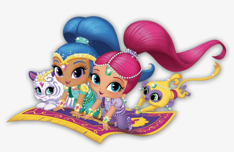 Click For Show Information - Shimmer And Shine On Carpet, transparent png download